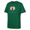 NBA Kids Youth 4-20 Official On-Court Primary Logo Performance T-Shirt (US, Numeric, 18, 20, Regular, Boston Celtics - Green) view 2