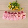 Cotton Anti Slip Baby Socks with Grips, 3 Pairs Set Lace Flower Bow Design Daily Wear for Standing Walking (M(1-3 Years Old)) view 2