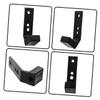 WOONEKY 4pcs Barbell Stand Barbell Storage Rack Weight Plates Holder Wall-mounted Holder Fitness Equipment Rack view 4