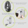 Pivot Bike Storage Rack 3-Pack by Delta Cycle - Bike Rack Garage Wall Mount Swivels to Save Space - No Lifting Required Vertical Bike Rack - Indoor Bike Storage Wall Hanger Holds Up to 100 lbs view 4