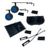 OTTER Outdoors Universal Hub Accessory Pack - Multi Shelf, Dual Cup Holder, Dual Rod Holder, (2) Rattle Reels view 1