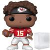 POP Football: Chiefs - Patrick Mahomes II Funko Vinyl Figure (Bundled with Compatible Box Protector Case), Multicolor, 3.75 inches view 1