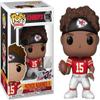 POP Football: Chiefs - Patrick Mahomes II Funko Vinyl Figure (Bundled with Compatible Box Protector Case), Multicolor, 3.75 inches view 2