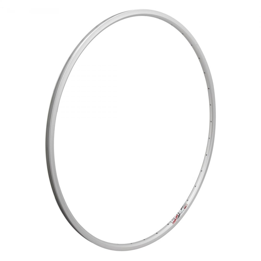 Weinmann LP18 27-Inch Silver BMX and City Bike Rim - Double Wall 36-Hole Alloy Wheel with PV Valve, 616mm ERD, Optimized for Durability, Performance, and Versatile Cycling Applications