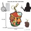 CHALA Plant Life Collection Women's Decorative Key Fob/Coin Purse Accessory - Brown Mushrooms view 3