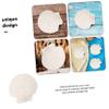 5pcs Shell Storage Tray Shell Shaped Trinket Tray Jewelry Tray Trinket Dish Earring Plate Jewelry Dish Bathroom Vanity Tray Jewelry Plate Tray Shell Ring Holder Display Tray/1062 view 4