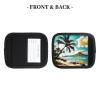 2 Packs Tropical Beach Palms Luggage Handle Wraps for Suitcase Comfort Soft Luggage Handle Covers for Travel view 4
