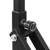 TdiriNar Exercise Equipment Adjustable Squat Machine Trainer Rowing Machine for Ab Workout Glutes, Black, Modern Style, 264.55lbs Weight Capacity view 4