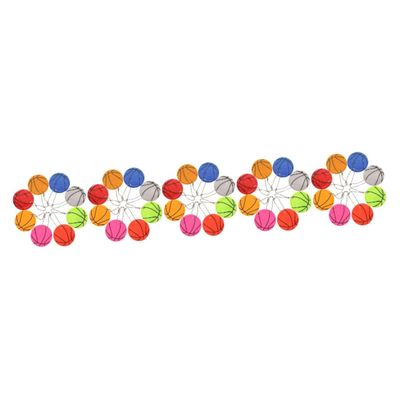 WOFASHPURET 40pcs Reflective Pendant Keychain for Jackets Bags and Backpacks Lightweight Reflectors Bright Colors for Night Sports and Outdoor Activities
