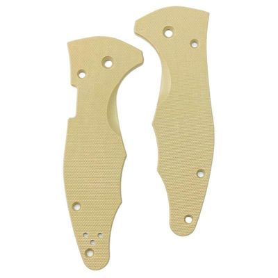 1 Pair G10 Scales Fits for Yojimbo 2 C85, Custom CNC Handle Patch DIY Replacement Accessories(Gray)