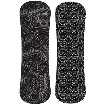 Altitude Men's Venture (Rocker) Snowboard - Black (150CM)