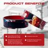 Anime Lever Belt - Weight Lifting Belt, Heavy Duty Powerlifting Belt, Gym Accessories For Men and Women - Weightlifting Gym Belt for Back Support and Deadlifts Squats (4-S) view 3