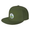 SIYTUAU Seal of Pennsylvania Snapback Hat for Men Women Baseball Cap Trucker Flat Bill Hats Dad Caps Moss Green view 1