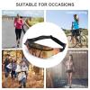 Fanny Pack for Men Women Sunrise Tropical Palm Tree Island Waist Pack Small Belt Bag with Adjustable Strap Waterproof Sling Bag Fashion Crossbody Bag Bum Bag for Travel Hiking Running view 3