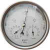 EDCWDTYYEC Barometer Traditional Weather Station Heavy Brass Case Electroplated with Chromium Barometer(C) view 1