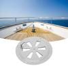 Round Air Vent Louver Cover, 316 Stainless Steel Cabin Ventilation Plate, Vent Air Vent Gill Plate for Marine Yacht view 4