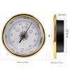 EDCWDTYYEC Barometer Traditional Weather Station Weather Instrument Yacht Ship Sailing Clock Gift Barometer(D) view 2