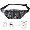Fanny Pack for Men Women Cold Tree Camouflage Waist Pack Small Belt Bag with Adjustable Strap Waterproof Sling Bag Fashion Crossbody Bag Bum Bag for Travel Hiking Running view 2