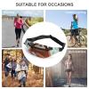 Fanny Pack for Men Women Funny Cute Animal Sloth Music Waist Pack Small Belt Bag with Adjustable Strap Waterproof Sling Bag Fashion Crossbody Bag Bum Bag for Travel Hiking Running view 3