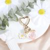 MUCOOS Cute Strawberry Keychain Charm,Strawberry Bag Charm & Purse Accessories for Girls, Strawberry Decor,Keychain for Backpacks,Purse,Handbags,and Gifts for Strawberry Lovers, Pink view 3