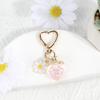 MUCOOS Cute Strawberry Keychain Charm,Strawberry Bag Charm & Purse Accessories for Girls, Strawberry Decor,Keychain for Backpacks,Purse,Handbags,and Gifts for Strawberry Lovers, Pink view 4