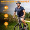 Bike Seat Noseless Wide Bicycle Seat for Women Men, Bike Seats Cushion Comfort for Big Butt, Multiple Fit Saddle for Peloton, Electric, Exercise, Cruiser Bikes view 2