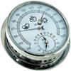 EDCWDTYYEC Barometer Traditional Weather Station 15cm Aneroid Barometer, 3 in 1 Temperature Humidity and Air Pressure, for Hotels, Warehouses, Offices Barometer(B) view 1