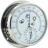 EDCWDTYYEC Barometer Traditional Weather Station 15cm Aneroid Barometer, 3 in 1 Temperature Humidity and Air Pressure, for Hotels, Warehouses, Offices Barometer(B) view 2