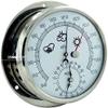 EDCWDTYYEC Barometer Traditional Weather Station 15cm Aneroid Barometer, 3 in 1 Temperature Humidity and Air Pressure, for Hotels, Warehouses, Offices Barometer(B) view 4