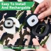DETDLIB Gifts for Men, USB Rechargeable LED Headlamp Beanie, Valentines Day Gifts for Him, Men, Husband, Dad, Father, Mechanic, Women, Camouflage view 3