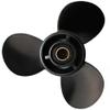 AQUAMAN OEM 10 1/2x11 with Hardware Kits Propeller Fit BRP Johnson Evinrude OMC Stern Drive 15/20/25/30/35 HP 14 Spline Tooth view 4