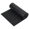 BENECREAT 12 Inch x 13 Ft Black Boat Trailer Bunk Carpet Polyester Marine Carpeting Dust Proof for Home, Office, Boat Lift Bunk, Hotels Decoration, Car Trunk Liner, 2mm Thick view 1