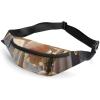 Fanny Pack for Men Women Window Flower Waist Pack Small Belt Bag with Adjustable Strap Waterproof Sling Bag Fashion Crossbody Bag Bum Bag for Travel Hiking Running view 1