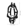 ANDRESLAD 1pair Outdoor Ice Cleats Teeth -Skid Shoe Covers for Hiking Climbing and Fishing Lightweight and Portable Traction Grippers Random Color view 3
