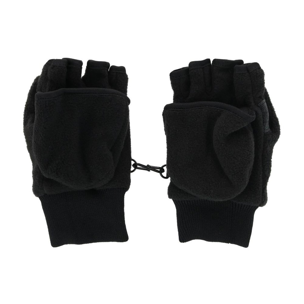 Girl's 4-7 Winter Fleece Convertible Fingerless Glove to Mitten