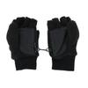Girl's 4-7 Winter Fleece Convertible Fingerless Glove to Mitten view 2