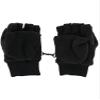 Girl's 4-7 Winter Fleece Convertible Fingerless Glove to Mitten view 4