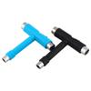 equlup Skateboard Tool, All in 1 Key T Tool Skateboard Tool Skate Wrench Adjusting Tools Wrench Screwdriver Portable Tool for Skateboard Long Board view 4
