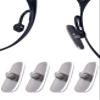 Betterun 2 Pairs Metal Replacement Nose Pads for Oakley Tincup OX3184/Conductor 6 OO4106/Conductor 8 OO4107/Savitar OO6047 view 1