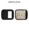 2 Packs Starfish and Seashell Pattern Luggage Handle Wraps for Suitcase Comfort Soft Luggage Handle Covers for Travel view 4