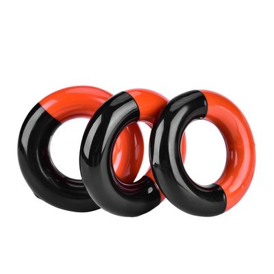 equlup Golf Club Weights, 3pcs 6.5cm/2.5in Rubber Steel Golf Weighted Ring Golf Swing Weights Golf Practice Accessories for Driver Club Head