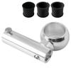 Adjustable Boat Flag Pole Mount, Wakeboard Tower Holder, Bracket Kits Rail Mount Without Drilling, 360 Degree Adjustable view 2