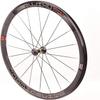Bicycle Bike Wheel Set 700C Road Bike Wheelset Double Wall Rim 40Mm Fixed Gear Bike Wheel 1.37  24 TPI Single Speed Carbon Fiber Hub Sealed Bearing Bicycle Wheel(A) view 2