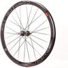 Bicycle Bike Wheel Set 700C Road Bike Wheelset Double Wall Rim 40Mm Fixed Gear Bike Wheel 1.37  24 TPI Single Speed Carbon Fiber Hub Sealed Bearing Bicycle Wheel(A) view 3