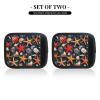 2 Packs Starfish and Seashell Pattern Luggage Handle Wraps for Suitcase Comfort Soft Luggage Handle Covers for Travel view 2