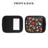 2 Packs Starfish and Seashell Pattern Luggage Handle Wraps for Suitcase Comfort Soft Luggage Handle Covers for Travel view 4