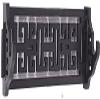 ZUODOOKU Chinese Vintage Retro Classic Frame Hollow Katana Samurai Sword Holder view 1