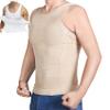 lunhaifi Wellook Compression Shirts,Mens Tummy Body Shaper Compression Vest,Mens Compression Shirt,Workout Tank Tops (Beige,2XL) view 1
