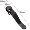 IGRIXLSD 2PCS Deep Carry Pocket Clip Fits for Griptillian Commander CQC, Custom Handmade Stainless Back Clip DIY Replacement view 2