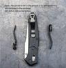 IGRIXLSD 2PCS Deep Carry Pocket Clip Fits for Griptillian Commander CQC, Custom Handmade Stainless Back Clip DIY Replacement view 3